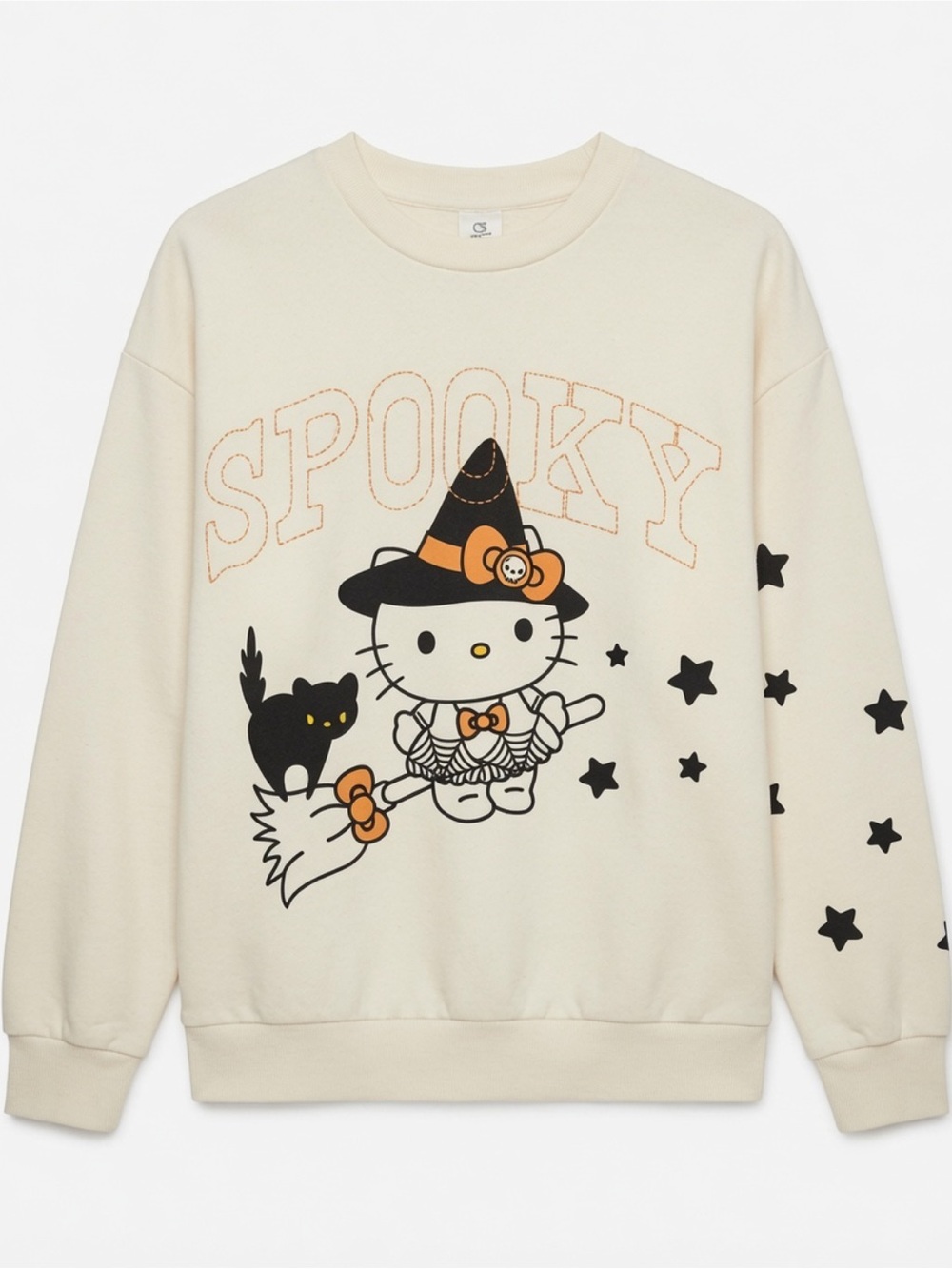 NWT Sanrio Hello Kitty Crewneck Sweatshirt in Cream Size Medium Women’s